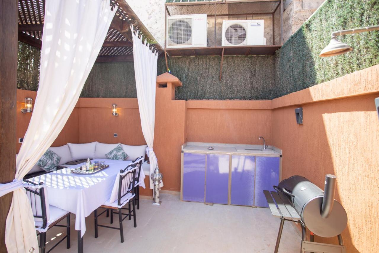 Charming Moroccan Riad 3 Bedroom With Pool And Terrace Marrakesh Exterior photo